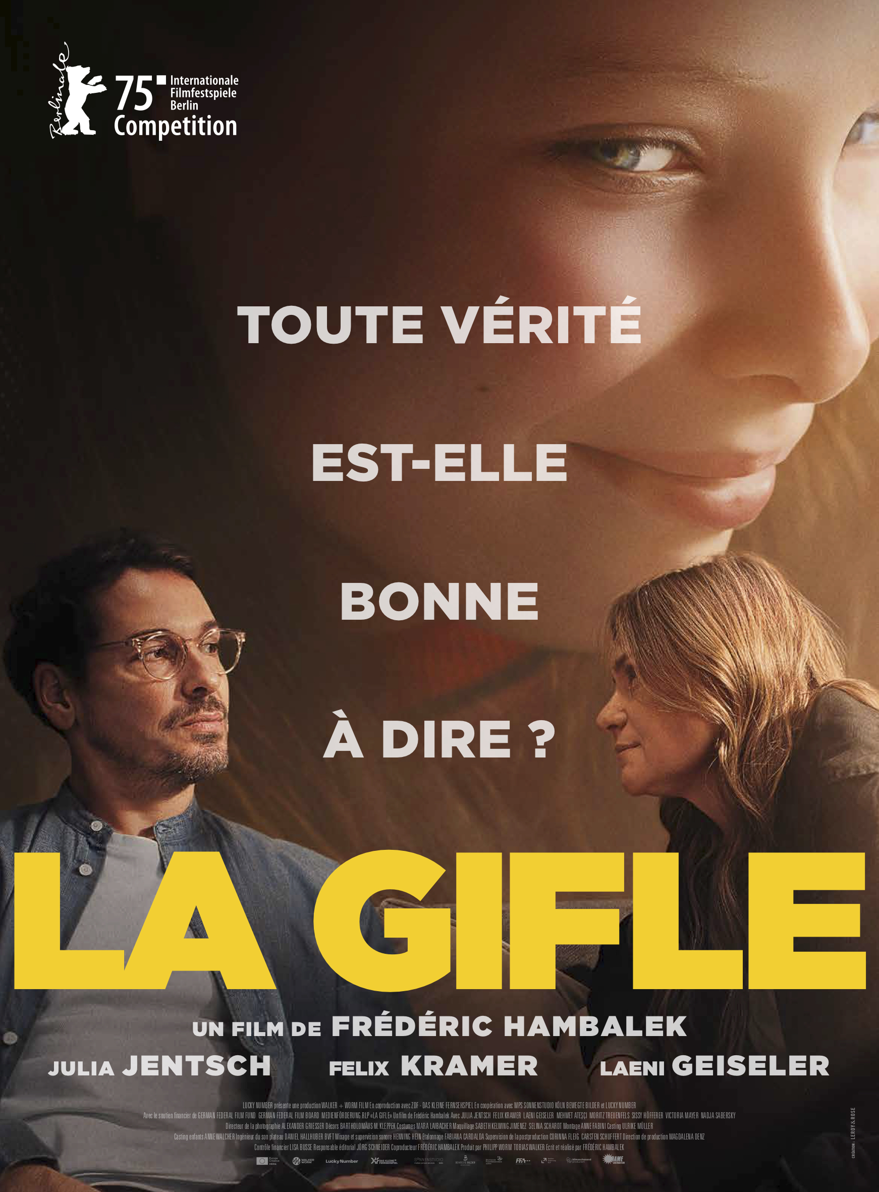 Affiche La gifle